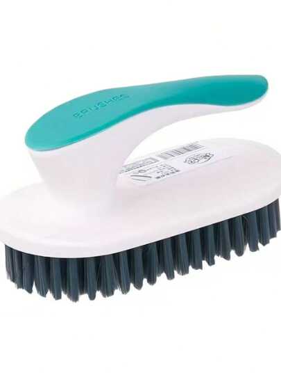 [Popular Choice] Versatile Laundry & Shoe Brush - Deep Clean, Stain Removal, , Ergonomic Design For Home & Travel, Fabric-, Easy Storage, Multi-Use, Daily Use, Long-Lasting,Stain Removal, Convenient For Cleaning Stains On Clothes