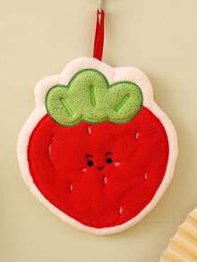 1pc/4pcs Cute Fruit Pattern Hand Towels, Highly Absorbent, Quick-Drying, Soft & Skin-Friendly, Kitchen & Bathroom Decorative Towels, Creative Home Gifts - Multicolor - View 14