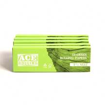 78毫米未漂白卫生纸，5卷/包，共200张，超薄半透明，慢燃，燃烧均匀，无异味 - 彩色 - 查看 4