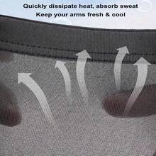 2pcs Sports Arm Sleeves & Elbow Pads, Breathable And Non-Slip Design, Elastic Support Sleeve, Suitable For Basketball, Soccer, Cycling, Football, Tennis, Unisex Arm Compression Sleeve - Multicolor - View 9