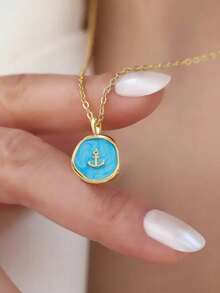 قلادة سلسلة صليب صغير - مجوهرات مسيحية أنيقة وبسيطة، مناسبة للنساء والمراهقات، يمكن ارتداؤها طوال العام في عيد الميلاد وعيد الشكر وعيد الأم