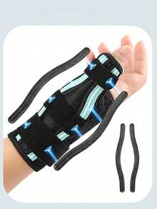 Thumb Wrist Brace. This Is A Unisex Wrist Brace Designed Specifically To Protect The Thumb Area. It Can Be Worn On Either The Left Or Right Hand. For The Elderly, It Also Makes A Great New Year's Gift. - Multicolor - View 3