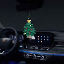 1 pezzo Decorazione auto carina, Ornamento natalizio da appendere per auto, Charm auto kawaii, Decorazioni natalizie per la casa, L'idea regalo migliore per i tuoi amici