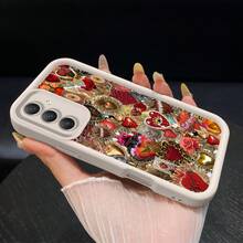 Funda de teléfono TPU para Samsung Galaxy S23 Ultra S24 S25 S22+ S20 FE Pro Plus 5G, patrón de sinfonía de corazón derretido, funda protectora suave a prueba de golpes, funda de teléfono linda, cubierta protectora, diseño de moda, funda de teléfono de moda, cubierta protectora resistente a impactos, funda de alta calidad, compradores conscientes de la moda, usuarios de smartphones - Colores mixtos - Ver 10