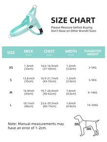 HP608 Brand Anti-Explosion Shock Absorbing Pet Chest Harness For Small/Medium Dogs