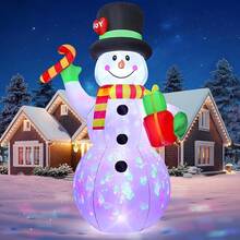 300 CM Aufblasbarer Weihnachtsmann mit-Lichtern, 10FT Riesiger Aufblasbarer Weihnachtsmann mit grünem Beutel, Schnelle Aufblasfächer, Wasserdichte Terrassen Garten Weihnachtsdekoration im Freien - Außergewöhnliche Weihnachtsverkäufe