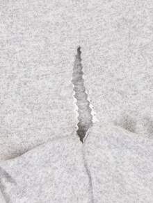 男士黑色性感透气舒适前裆镂空内裤情人节礼物情侣游戏内裤性感内衣 - 灰色 - 查看 4