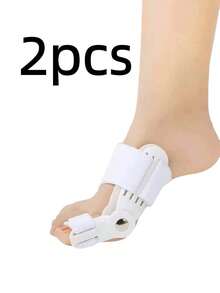 1 Pc Unisex White Toe Cover, Back To School Supplies, Boots Accessories For Shoes For Women, For Outdoor, Sport, Travel, Household, Office, School