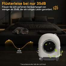 Pet Self Cleaning Litter Boxes - White - View 5
