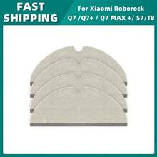 ملحقات مكنسة روبوروك Q7 MAX+/Q7+/Q7/T8 الرئيسية: فرشاة رئيسية، فلتر HEPA، قماش المسح، كيس الغبار