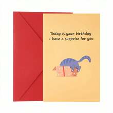 بطاقة عيد ميلاد مضحكة بشكل قطة، بطاقة عيد ميلاد منبثقة، بطاقة تهنئة لوالديك وأصدقائك وأجدادك وإخوتك، أعياد الميلاد والكريسماس وعيد الأم وعيد الأب وعيد المعلم