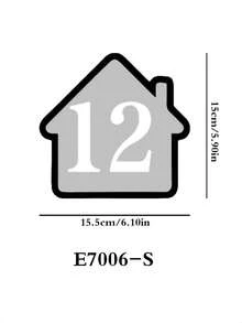 Customized Trash Can Stickers, Personalized Address Labels, House Number And Street Name Stickers For Trash Cans, Waterproof Vinyl Decals - Multicolor - View 24