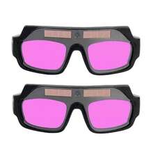 1pc Auto-Darkening Welding Glasses, Welding Face Mask, Welder Argon Arc Welding Safety Glasses, Anti-Glare