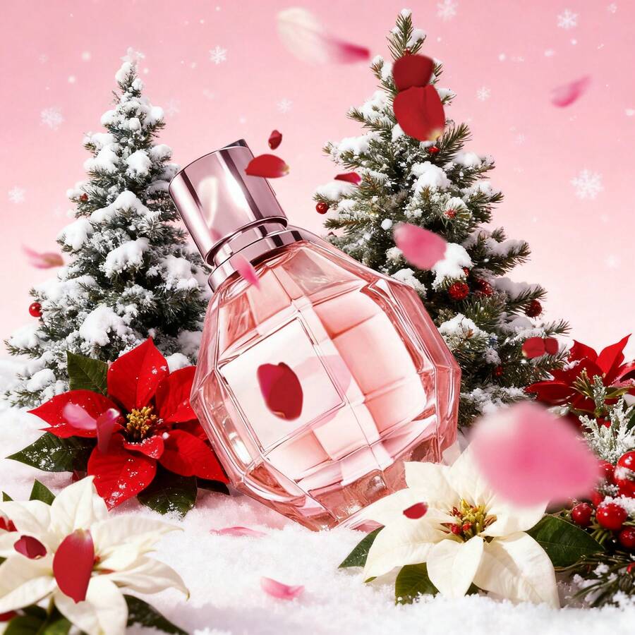 Viktor&RaIf - Flowerbomb Eau De Parfum - Women's Perfume - Floral & Woody - With Notes Of Vanilla, Jasmine,  & Rose 3.4 Fl Oz,Fresh Floral Note/Sustained Sweetness, {Beach/Camping Essentials},Homecoming