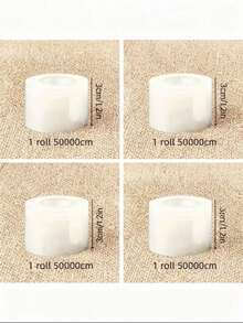 4 rollos de película de envoltura elástica, envoltura de embalaje sin calor, fácil de usar para sellar botellas, frascos y otros materiales de embalaje - Multicolor - Ver 10