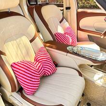 1pc Car Diagonal Headrest, Neck Protection Pillow, Comfortable Car Cushion, Car Seat Lumbar Cushion, Car Interior Supplies Car Pillow Car Seat Cushion - one-size - View 7