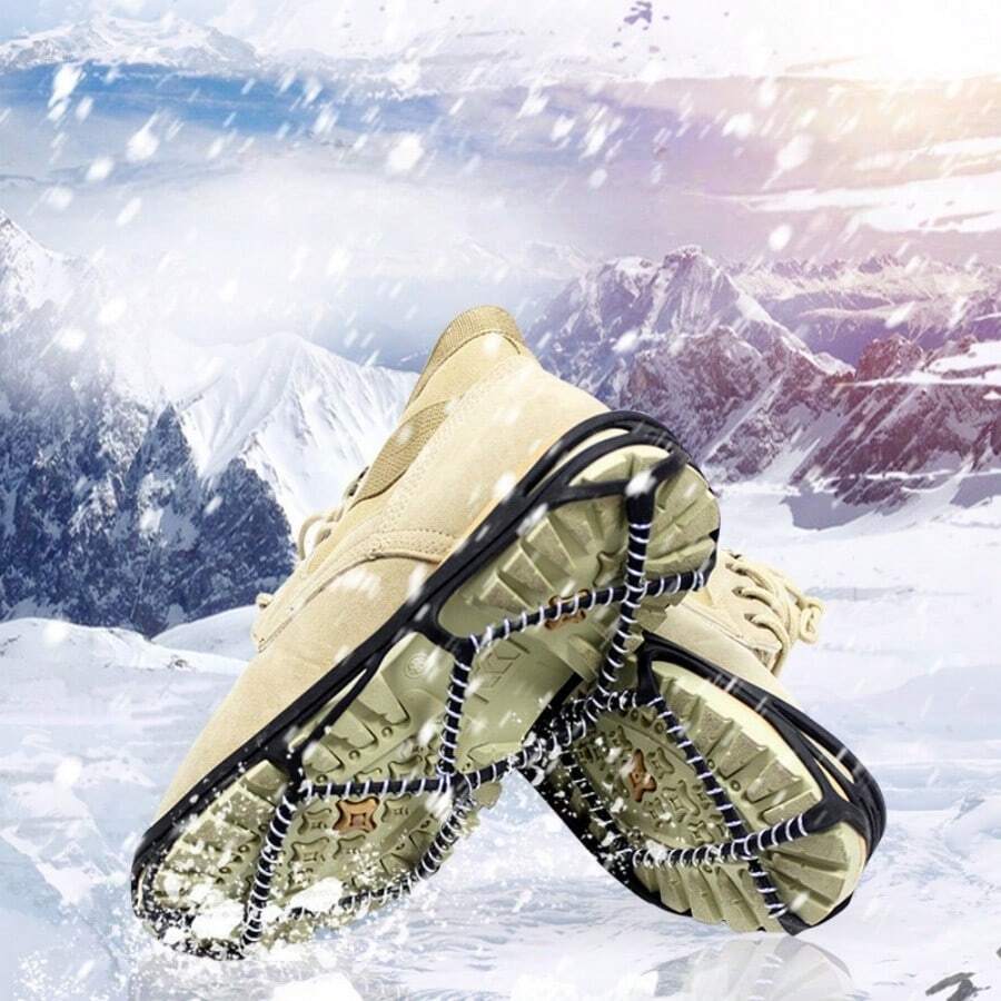 防滑鞋套 TPE 雪钉户外徒步便携防滑链，登山，防滑抓地，小巧配件，高抓地力鞋底，防滑套，户外鞋，徒步者，户外爱好者