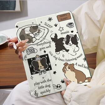 360° Rotatable Compatible With IPad Protective Case, Y-Shaped Folding Stand, High-Definition UV Printing, Compatible With IPad 11 2025, Compatible With IPad Air 11/13 2025 M3, Compatible With IPad Air (M2) 11/13 Inch, Compatible With IPad Air 4/5/6 10.9inch, Compatible With IPad Pro 11 Inch, Compatible With IPad Pro 12.9 Inch, Compatible With IPad 10.2 Inch, Compatible With IPad 9th/10th Generation And Various Models, Elegant Design, Great For Office, Home, And Travel, An Excellent Birthday Or Christmas Gift Choice For Kids