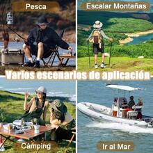 Kit 6 piezas Sombrero para Sol Hombre, 2 Gorros Pescador  y Caqui con 2 Pares Mangas para Brazos+ 2 Pares de Gafas de Sol, para Caminar, Bicicleta, Camping y Pesca - inicial - Ver 8