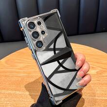 Una funda protectora diseñada específicamente para los modelos Galaxy S25 Ultra, S24 Plus, S23 FE, S22, Note 20 Ultra y 10, con un diseño claro y lindo, función de amortiguación y bolsas de aire en cada esquina para evitar caídas. - Colores mixtos - Ver 4