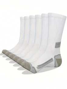 Unisex Professional Sports Socks, Outdoor Cycling Running Basketball Football Athletic Socks, Comfortable Moisture-Wicking Breathable Long Crew Socks - Multicolor - View 10