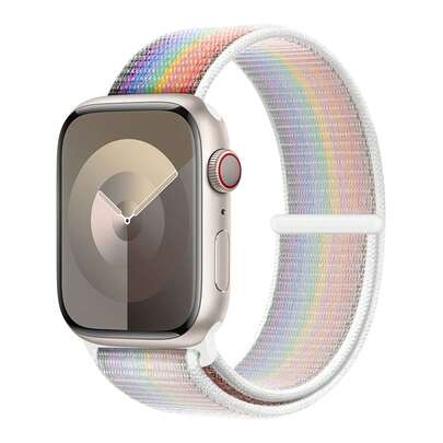 Nylon Sport Loop Compatible With Apple Watch Band 38/40/41/42/44/45/46/49mm, Adjustable Breathable Women Men Braided Strap Compatible With Apple Watch Series Ultra 11/10/9/8/7/6/5/4/3/2/1 SE As A Gift For Students Returning To School