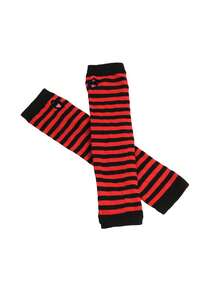 山本 (Yamamoto) 深色露指手套，男女通用，长指袖，四季保暖，运动长款 - 彩色 - 查看 11