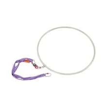 Aerial Hoop Kit Aerial Hoop Aerial Dance Circus Ring For Yoga Acrobatics Gymnastics - Silver - View 7