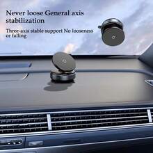 Vacuum Suction Cup Phone Holder, Strong Magnetic Car Mount Holder, Suitable For Car Dashboard, Screen, Wall, Glass In Multiple Scenarios Compatible With IPhone, Android Phone, Gift For Birthday, Family, Friends For Summer Gifts Birthday Driving Car Accessories Car Phone Holder Strong Load-Bearing - 360-degree Rotating Model - View 11