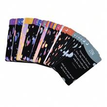 100 Lembretes Mindfulness para Autocuidado, Alívio do Estresse, Jogos e Atividades de Festa - Lazer e Entretenimento, Reunião Familiar, Cartas de Jogos de Tabuleiro - Multicolorido - Visão 5