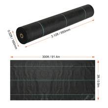 Shade Cloth - Papier polypropylène 3 x 300 Fuß, 3,2 oz - Voir 10