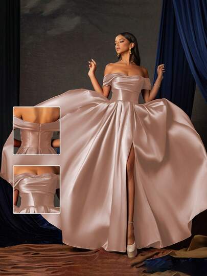 فساتين سهرة للنساء، فستان سهرة رسمي أنيق، لضيوف الزفاف، التخرج، فستان حفلة العشاء في الربيع