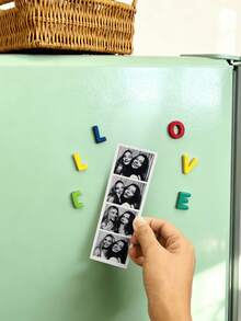 Custom Photo Strip Magnets Personalized Photo Booth Home Photo Keepsake Gift Engagement Photo Fridge Magnet Valentine's Day Gift Gift For Her Gift For Him Gift For Mom Gift For Friend Home Decor Decoration Personalized Gift - Multicolor 2 - View 8