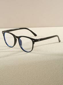 1副女士椭圆形日常休闲时尚无度数眼镜 - 彩色 - 查看 12