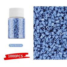 1000/2000 piezas - Juego de cuentas de fusión de 2.6mm, ideal para principiantes y aficionados de las artes y manualidades, joyería de cuentas creativa, material duradero, suministros de cuentas, diseñadores creativos, regalo perfecto para Halloween, Navidad, días festivos