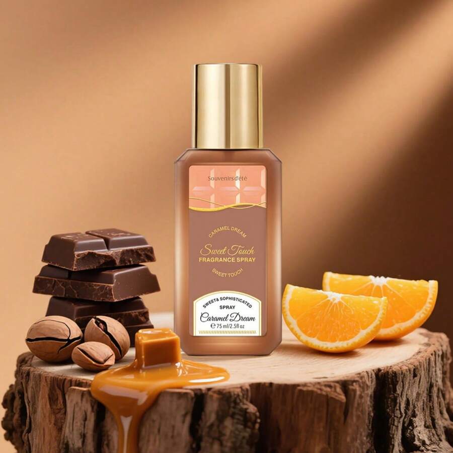 75ml Chocolate Musk Fragrance Spray - With Jasmine And Citrus Notes, Fresh And Sweet, Long-Lasting Scent. An Ideal Gift For Halloween, Christmas, And Birthdays - Herbal Fragrance - View 1