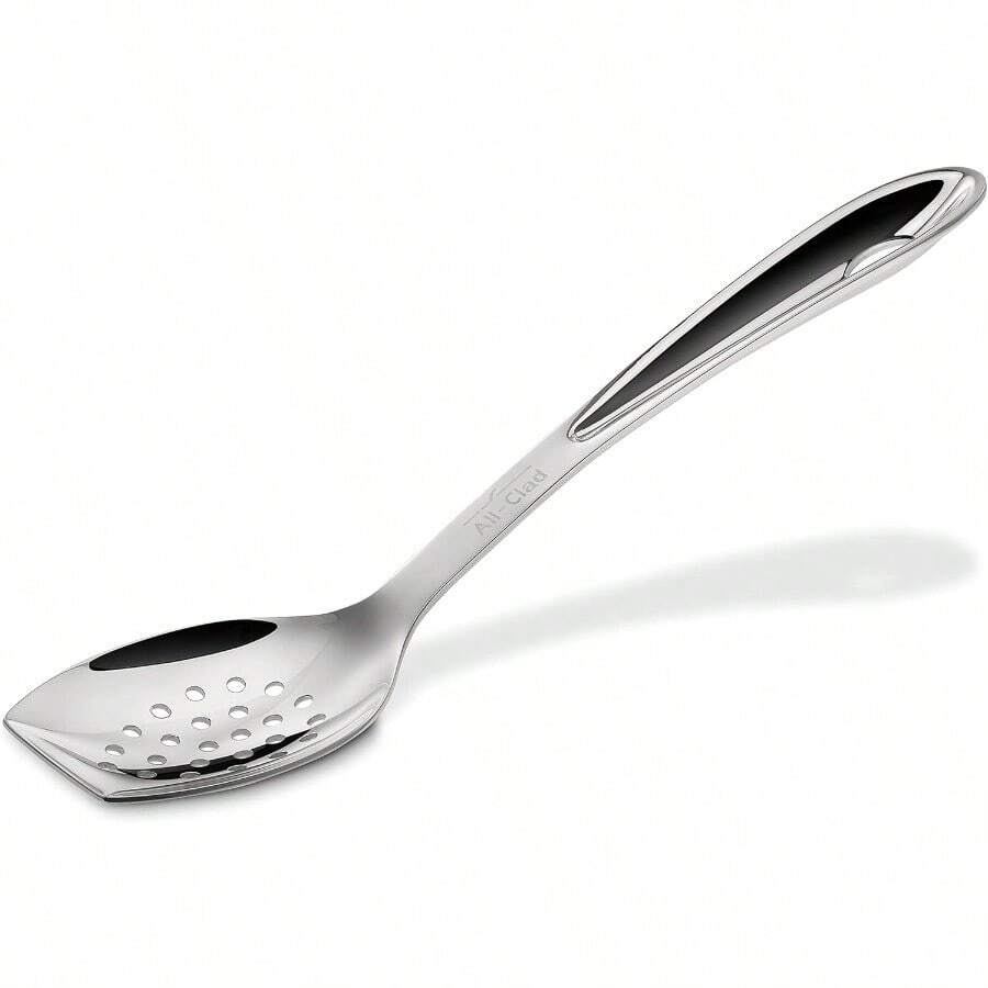 AllClad T233 Stainless Steel Cook Serving Slotted Spoon Silver - Stainlesssteel - View 1