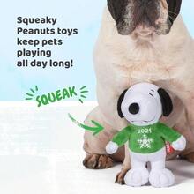 For Pets 6 Holiday 2021  Plush Dog Toy With Squeaker Green  Holiday Plush Dog Toy Small Squeaky Dog Toys - Soft Stuffed Dog Toys Officially Licensed FF19107