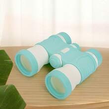 1 szt. Zielony teleskop dla dzieci, chłopców i dziewcząt, zabawka, hd mini przenośne lornetki zewnętrzne, 3-12 lat, teleskop, lornetka, Bini, namiot dla dzieci