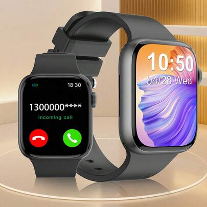 Smartwatch Watch9 para escuchar música, contestar llamadas y ver mensajes