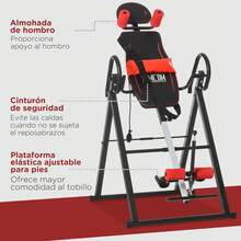 HOMCOM Tabelas de inversão - Vermelho - Ver 3