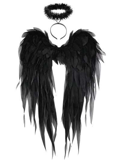 Angel Foam Wings Photo Booth Props, Huge Costumes Holiday Wings Christmas Carnival Party