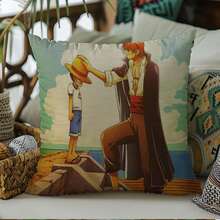 1PC One Piece Roronoa Zoro Surrounding Anime Pillow Creative Personalized Home Sofa Bedroom Car Backrest Ornaments Gift
