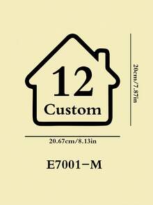 Custom House Number Address Label Stickers, Custom Trash Can Label Stickers - Multicolor - View 16