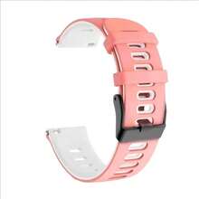 سوار ساعة سيليكون مقاس 22 مم لساعة Garmin Venu SQ الذكية، سوار ساعة سيليكون لساعات Galaxy Watch 6/5/4/5 برو/4/6 كلاسيك/Active 2 الرياضية - 22mm - مشاهدة 10