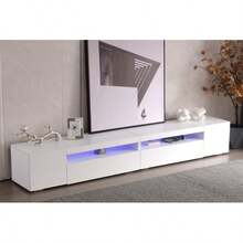Television Stands & Entertainment Centers - White - View 8