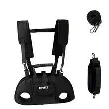 1个宠物背包，便携式狗狗旅行包，猫咪手提包，带牵引绳连接件 - 彩色 - 查看 7