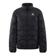 CAMEL CROWN Women's Outdoor Down Jacket, Autumn/Winter Triple Protection Hooded Thickened Couple Short Down Jacket, Multi-Functional Down Jacket - Phantom Black - View 4