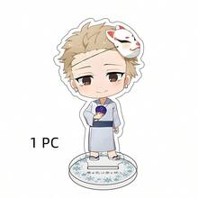 1PC The Fragrant Flower Blooms With Dignity 10CM Acrylic Chibi Keychain Figures Rintaro Kaoruko Waguri Cosplay Model Desk Decor Gift - Multicolor - View 24