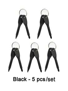 2 In 1 Keychain Screwdriver Set Mini Pocket Philli And Flat Head Screwdriver With Key Ring Outdoor Survival Emergency Handy Tool Multifunction Repair Kit